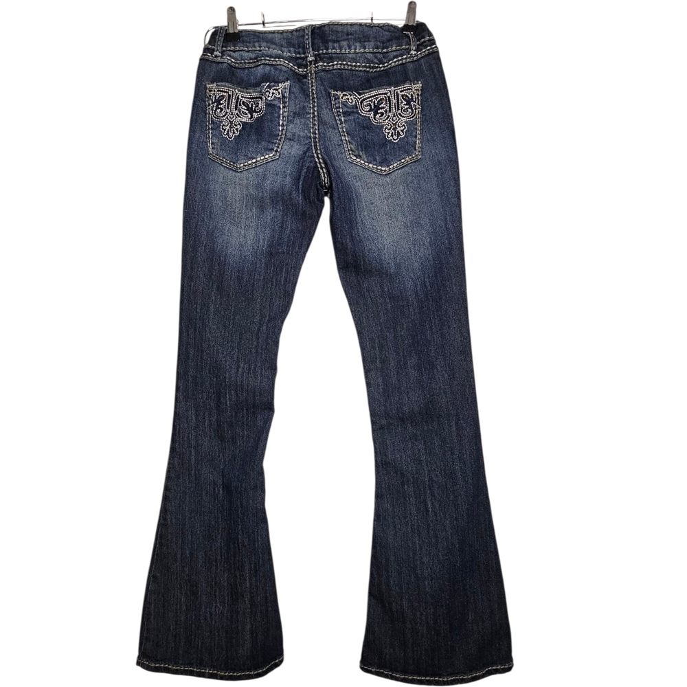 NWT VINTAGE Y2K BONGO Low Rise Flare Jeans - Picture 2 of 5